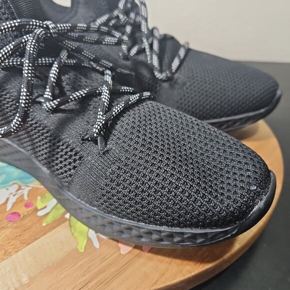 EUC Urban Sport by J/Slides Talia Stretch Knit Sneaker Black Sz W/11 MSRP $79.99 - Picture 7 of 16